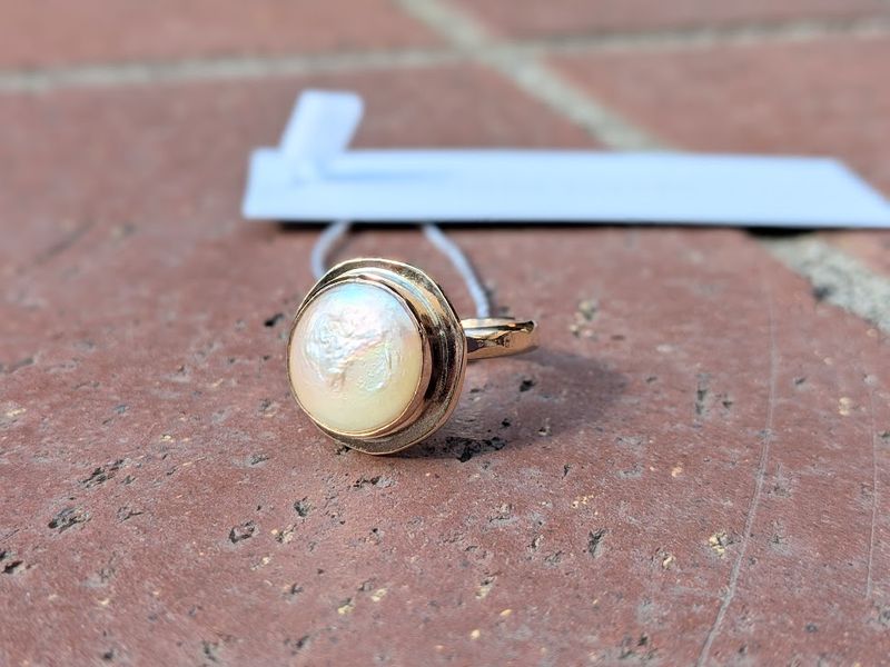 Savage Roots Elle Ring in Freshwater Pearl Savage Roots Elle Ring in Freshwater Pearl