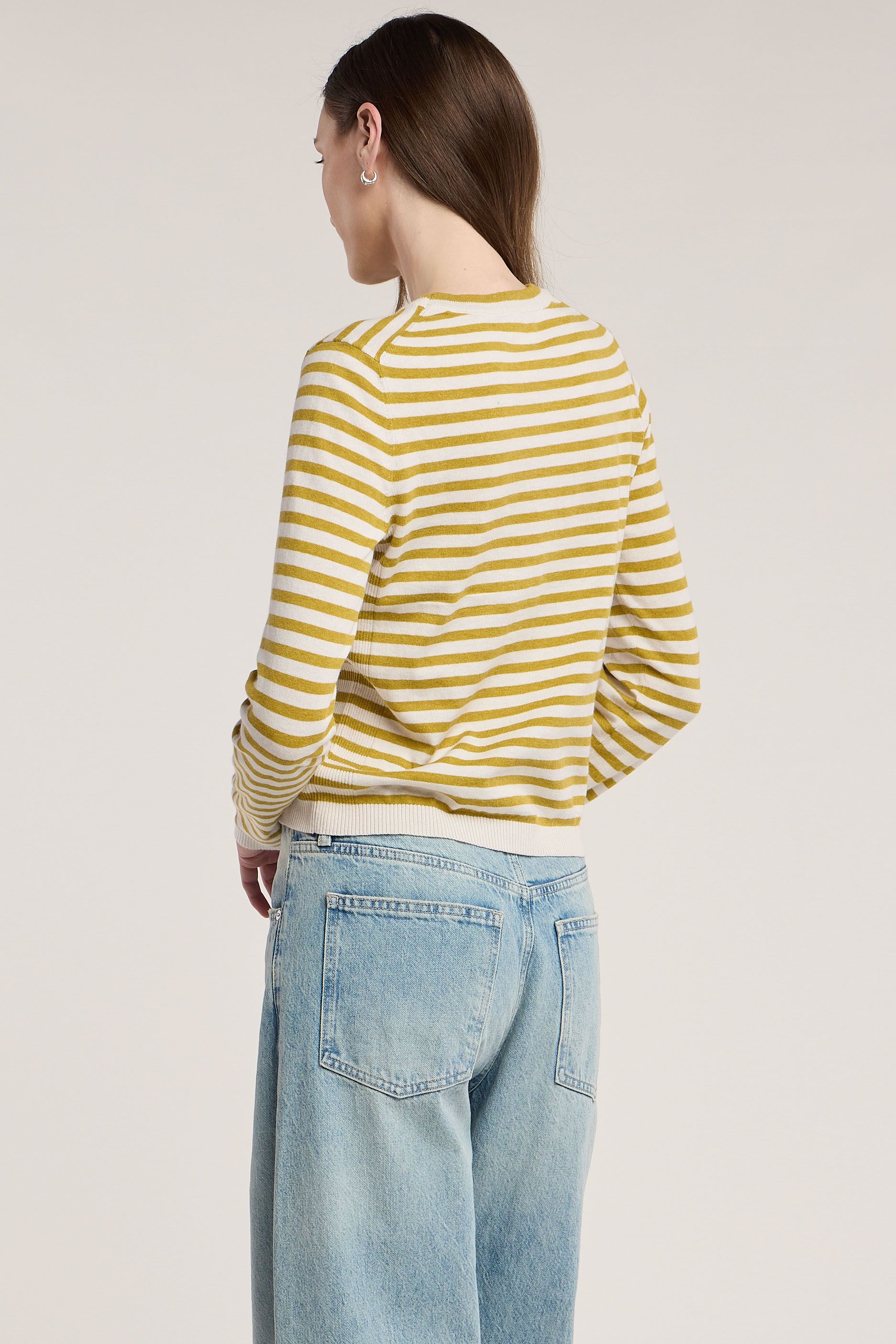 Velvet Roxy Lux Cotton Cashmere Top in Gold