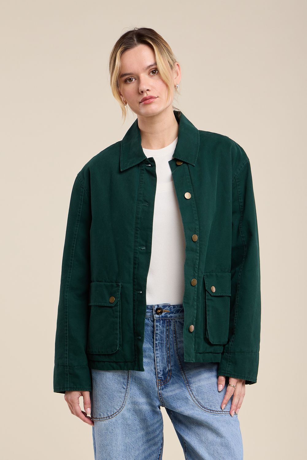 Velvet Dylan Barn Jacket in Bluegrass Velvet Dylan Barn Jacket in Bluegrass
