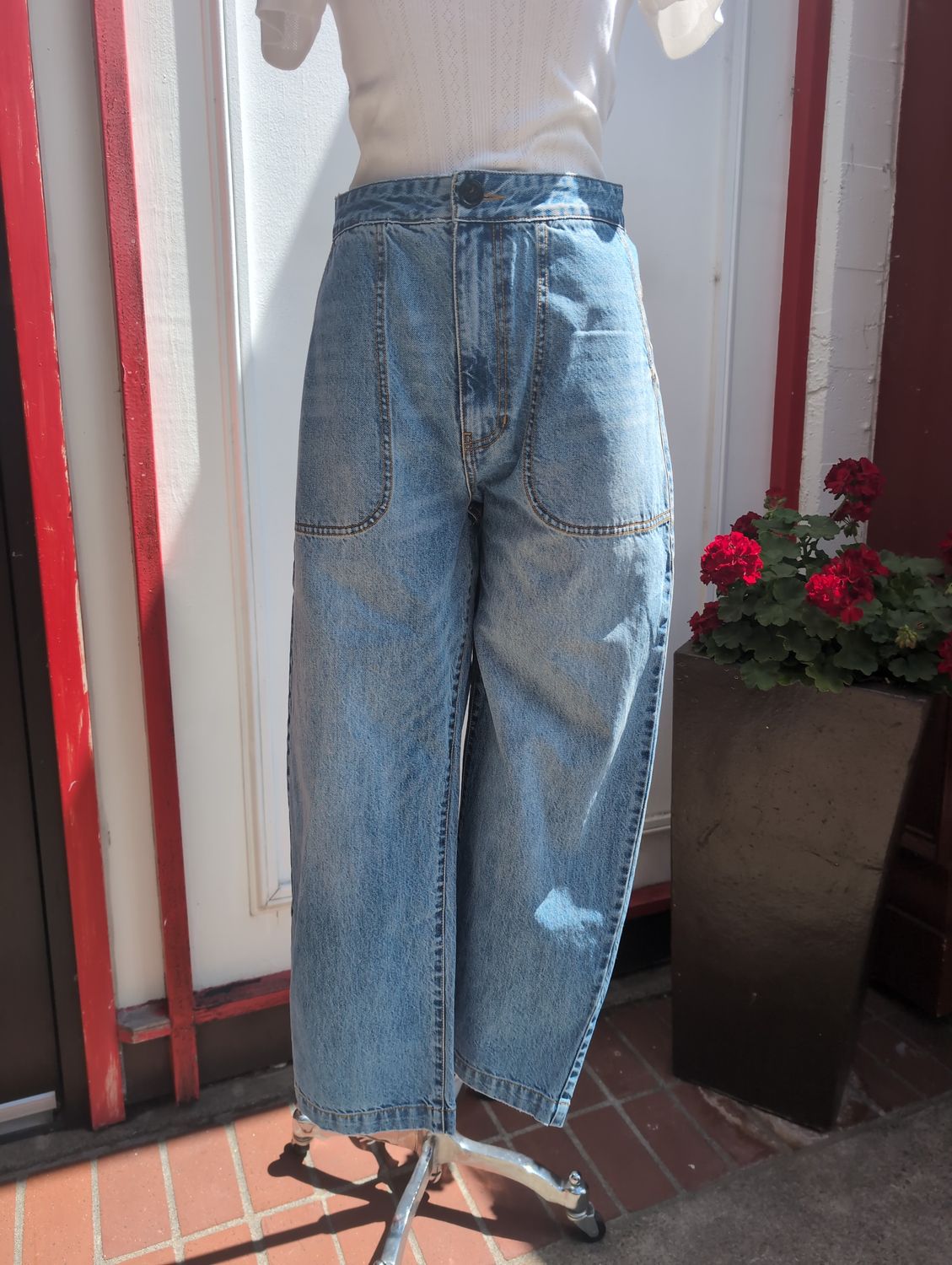 Velvet Esmeralda Jean in Indigo