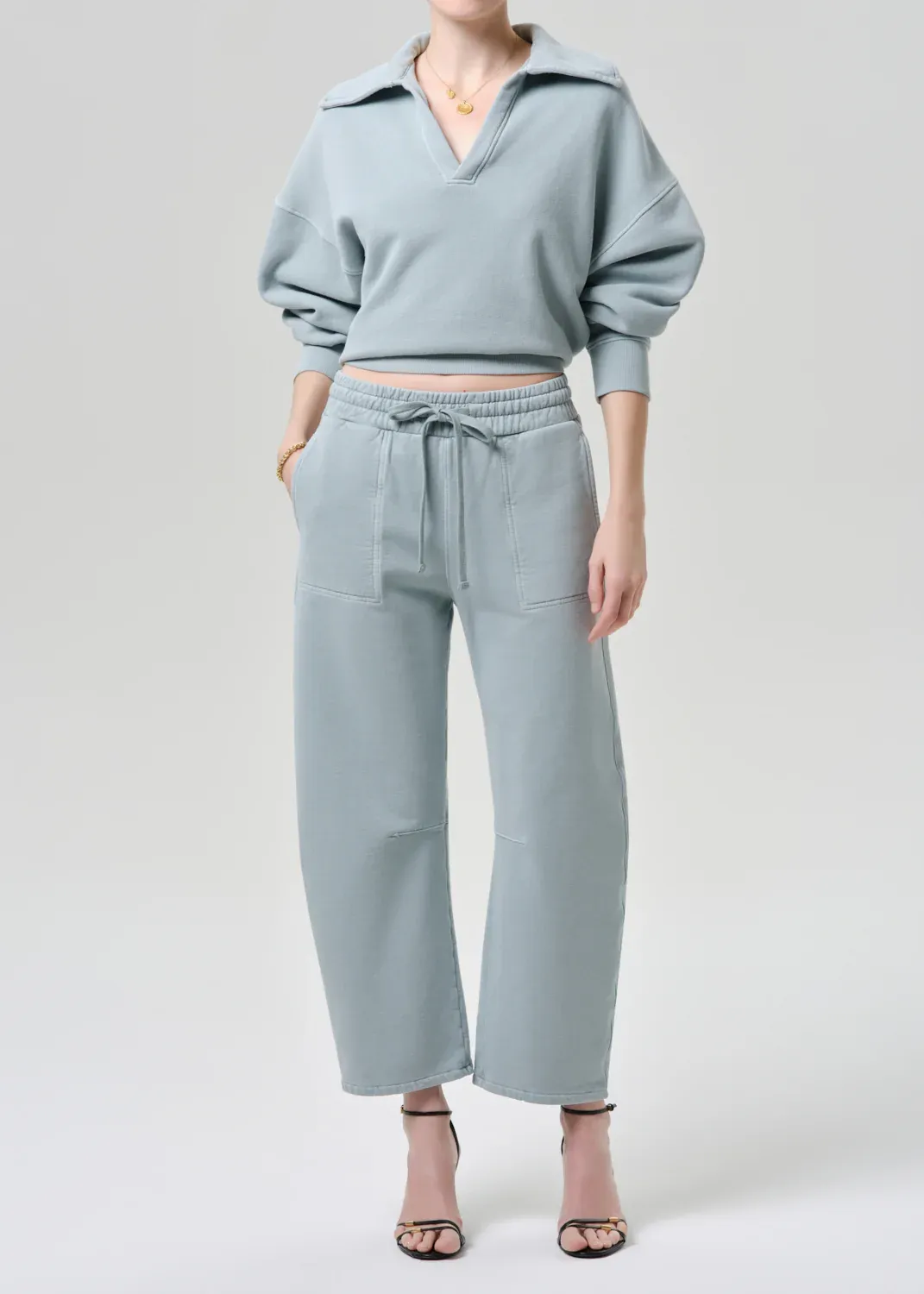 Citizens of Humanity Freya Sweatpant in Sea Glass Citizens of Humanity Freya Sweatpant in Sea Glass