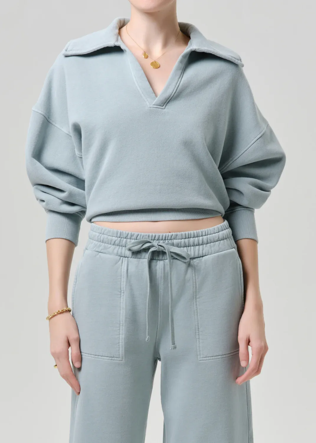 Citizens of Humanity Trapeze Pullover in Sea Glass Citizens of Humanity Trapeze Pullover in Sea Glass