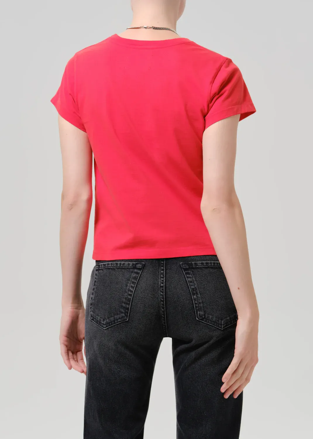 Citizens of Humanity Kai Baby Tee in Amaranth