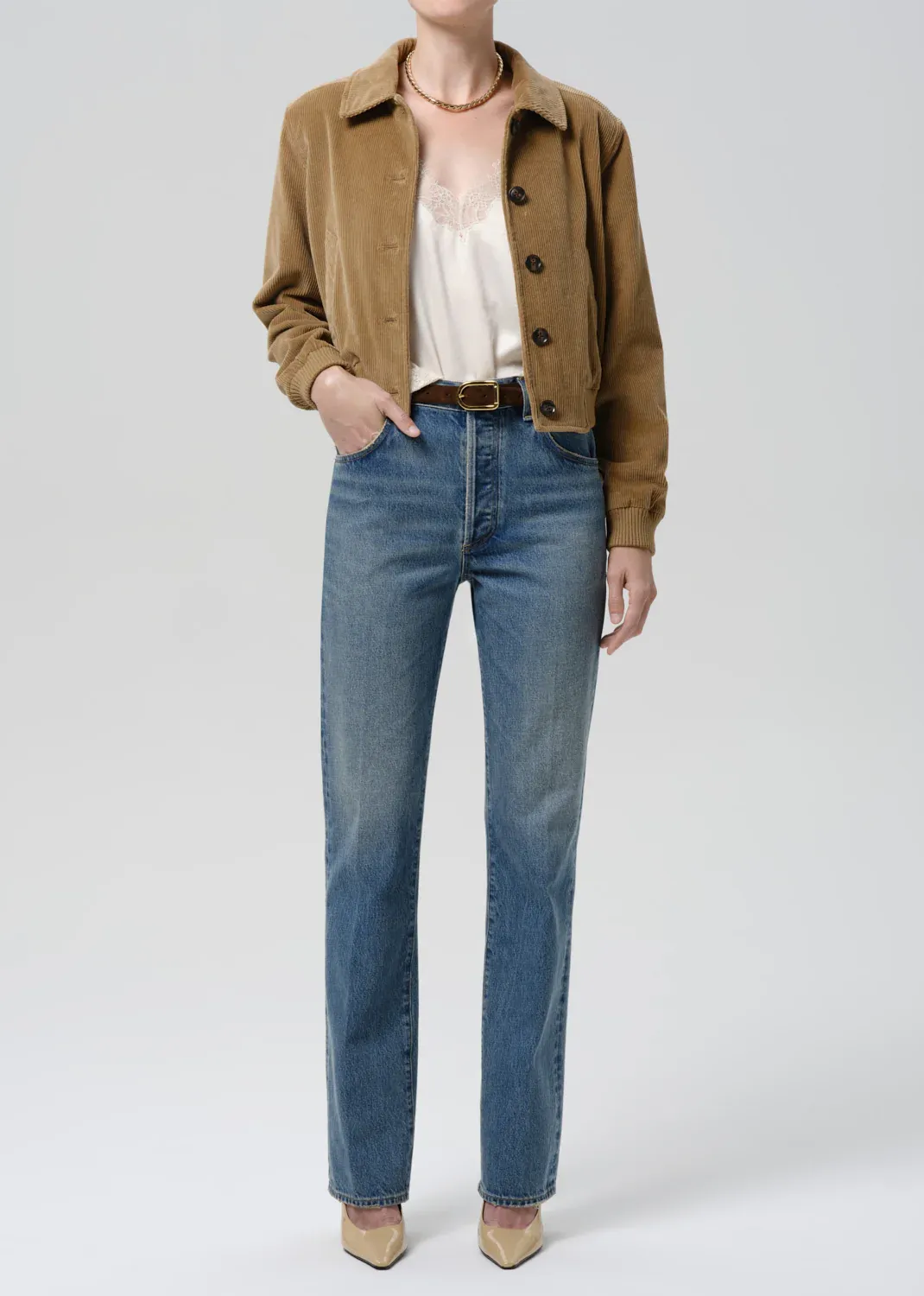 Citizens of Humanity 90s French High Rise Straight Jean in Dirty Martini Citizens of Humanity 90s French High Rise Straight Jean in Dirty Martini
