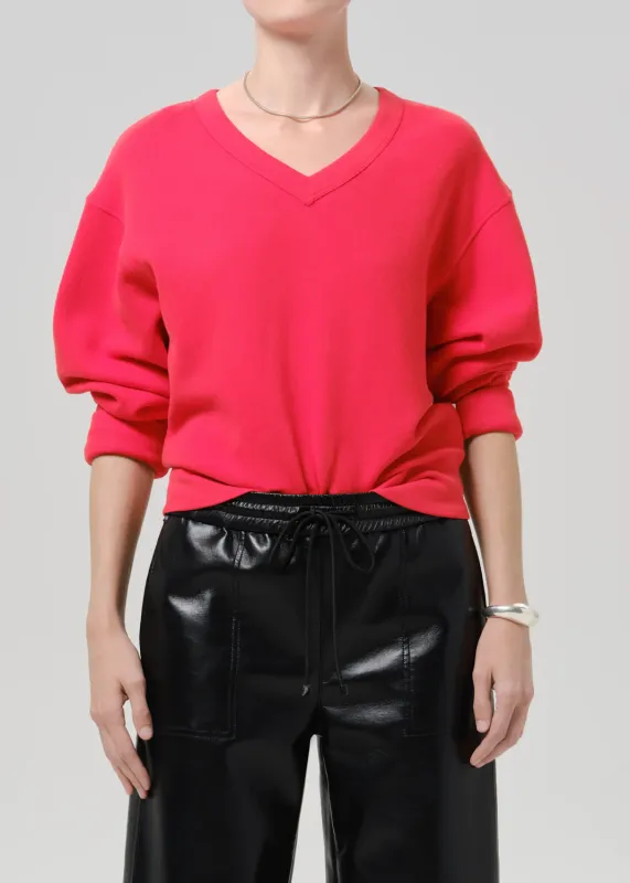 Citizens of Humanity Vernata Pullover in Amaranth Citizens of Humanity Vernata Pullover in Amaranth