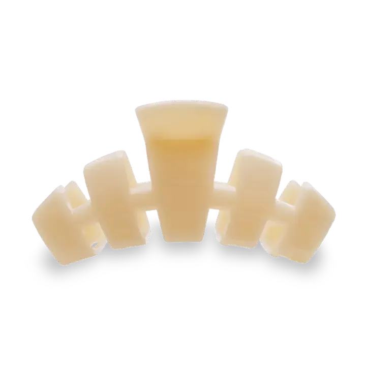 Teleties Small Classic Hair Clip in Almond Beige Teleties Small Classic Hair Clip in Almond Beige