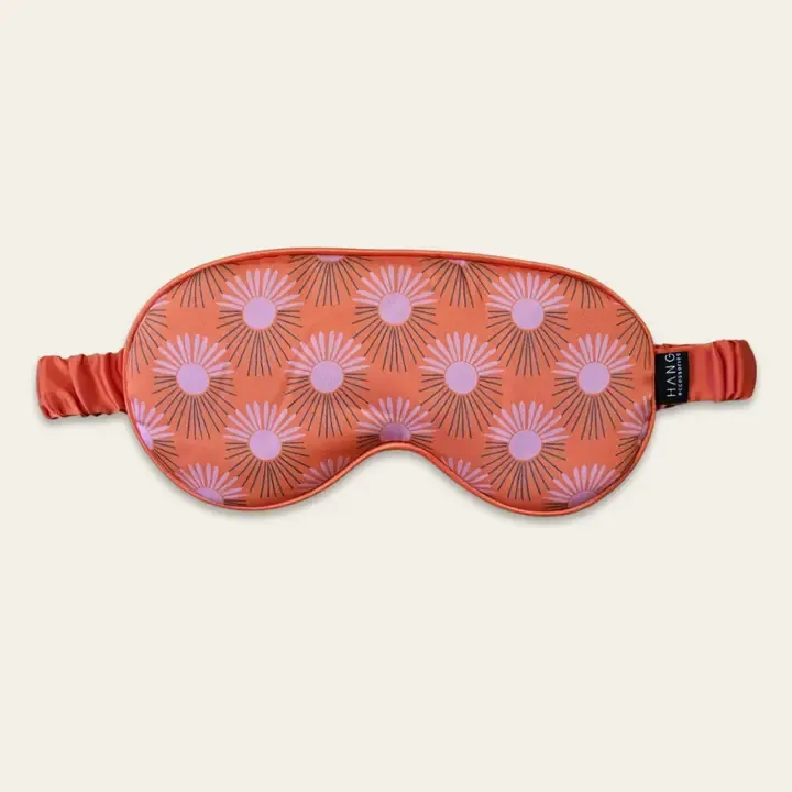 Hang Accessories Satin Eye Mask in Burning Sun Hang Accessories Satin Eye Mask in Burning Sun