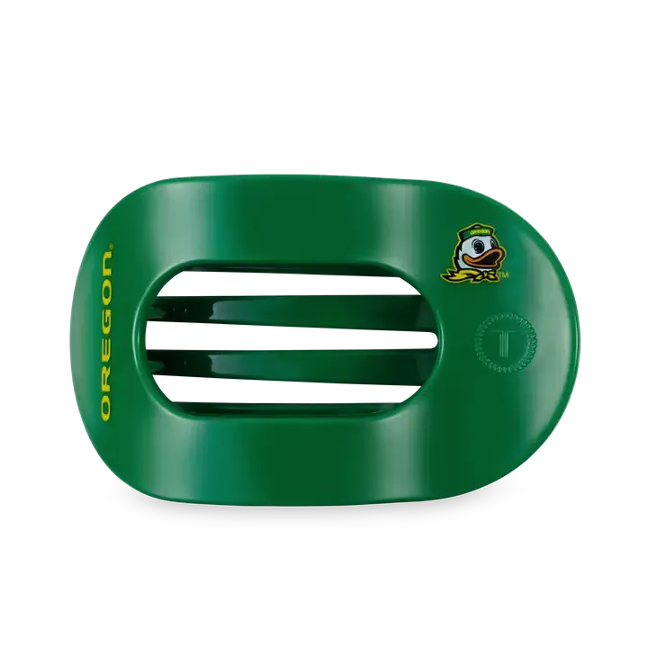 Teleties Large Flat Round Clip in Go Ducks! Teleties Large Flat Round Clip in Go Ducks!