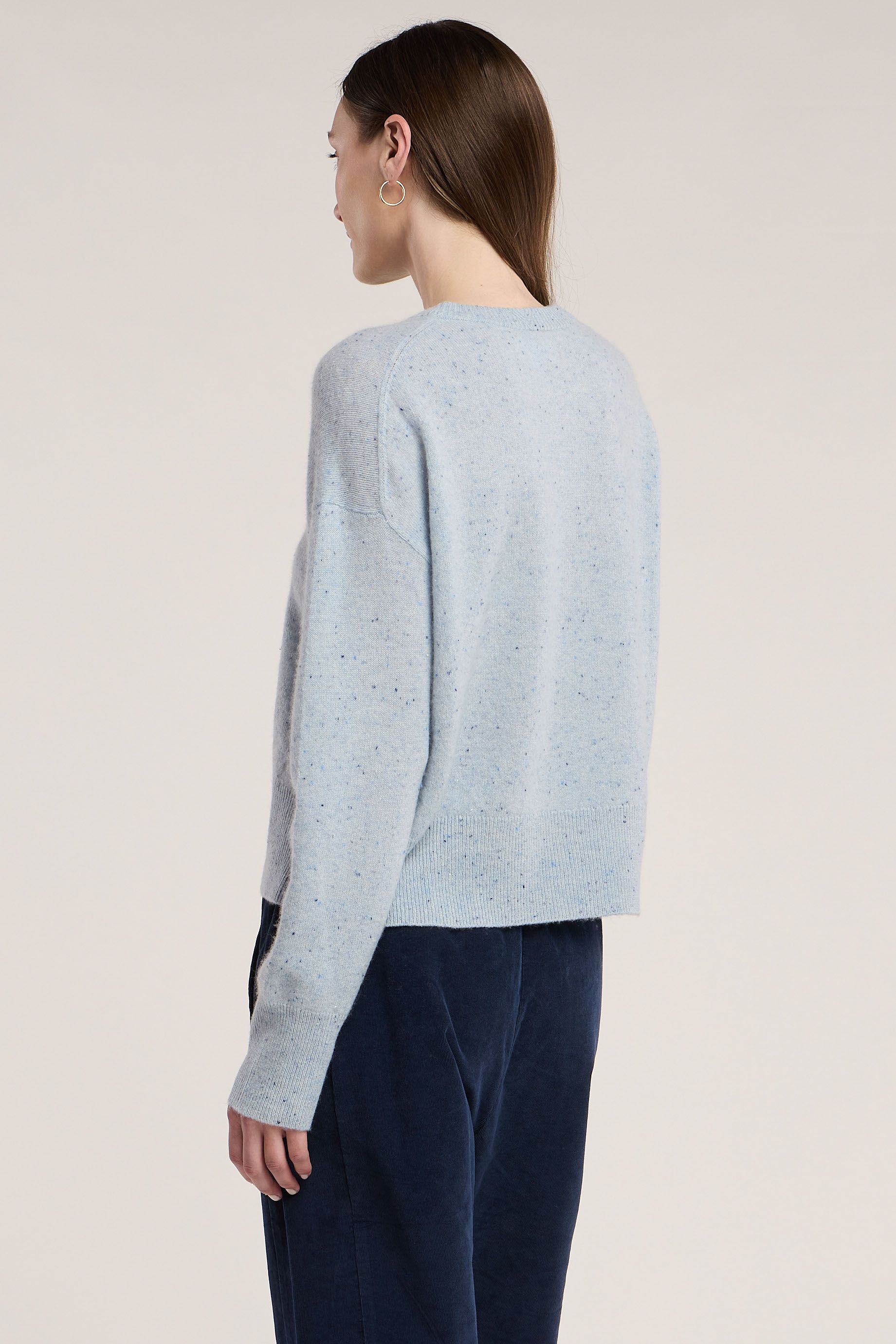 Velvet Alba Cashmere Sweater in Capri