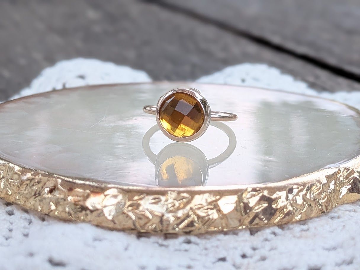 Savage Roots Taylor Ring in Citrine & 14KGF Savage Roots Taylor Ring in Citrine & 14KGF