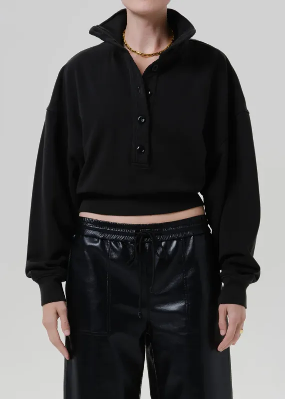 Citizens of Humanity Mirelle Funnel Neck in Juniper