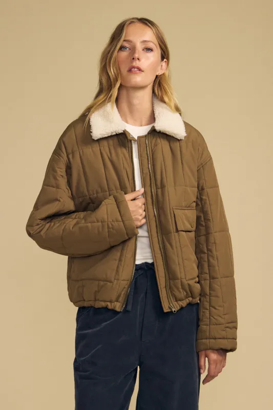 Velvet Noa Quilted Jacket in Outback
