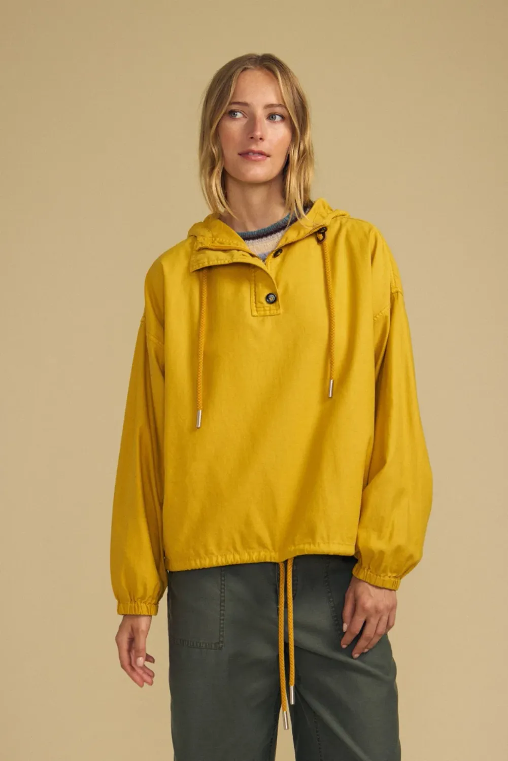 Velvet Bobbie Hoodie in Dandelion Velvet Bobbie Hoodie in Dandelion