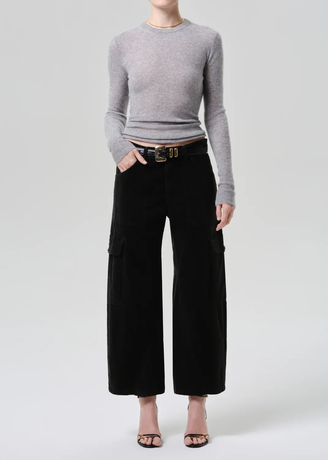 Citizens of Humanity Thassos Twisted Seam Corduroy Utility Pant in Costes Citizens of Humanity Thassos Twisted Seam Corduroy Utility Pant in Costes