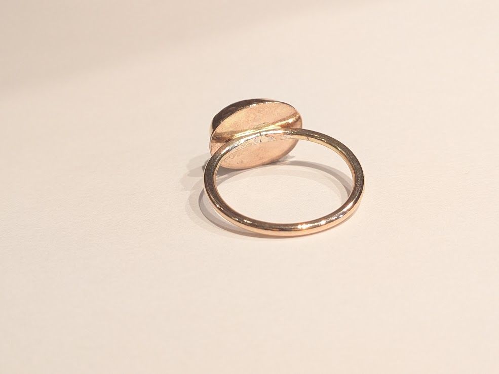 Savage Roots Amari Ring in Aquamarine & 14KGF
