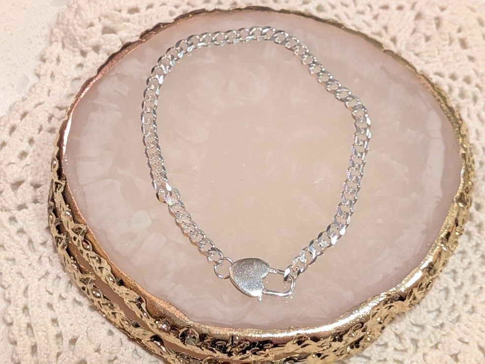 Savage Roots Heart Bracelet in Sterling Silver