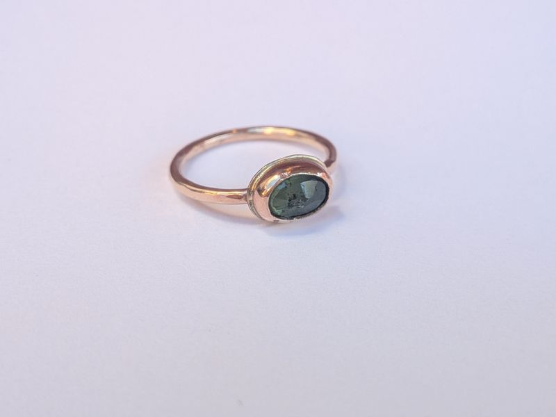Savage Roots Dede Ring in Emerald & 14KGF Savage Roots Dede Ring in Emerald & 14KGF