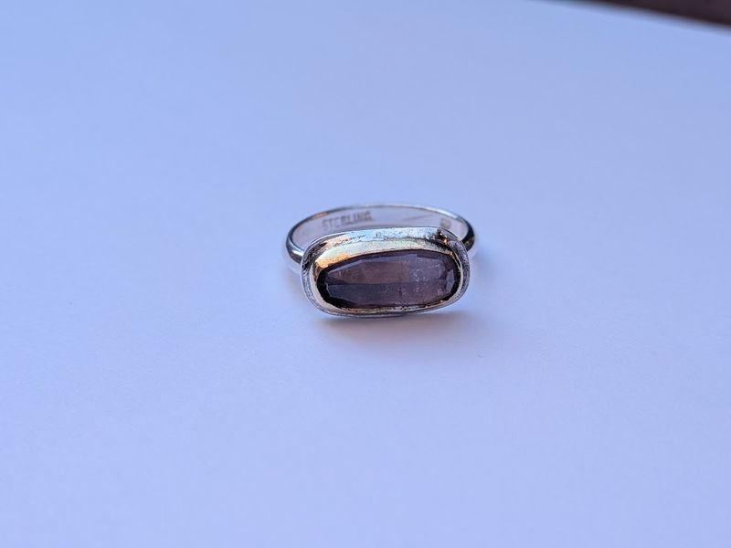 Savage Roots Kayne Ring in Pink Tourmaline, Sterling Silver & 14KGF Savage Roots Kayne Ring in Pink Tourmaline, Sterling Silver & 14KGF