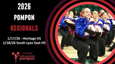 2026 Mid American Pompon REGIONALS