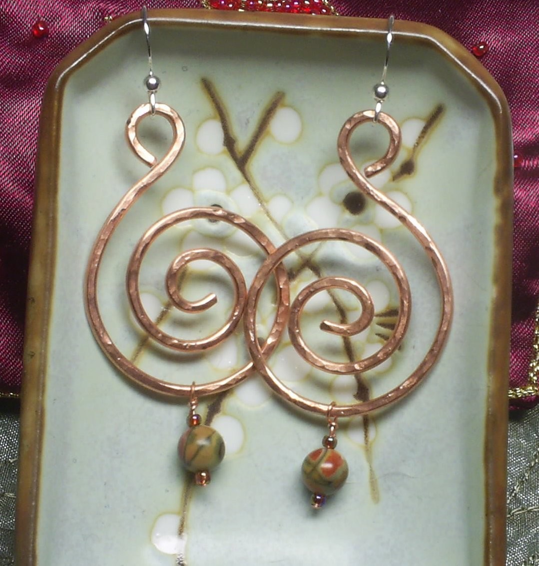 Mega Swirls with Cherry Creek Copper Drops