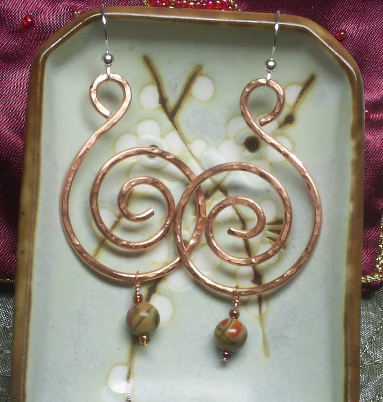 Mega Swirls with Cherry Creek Copper Drops