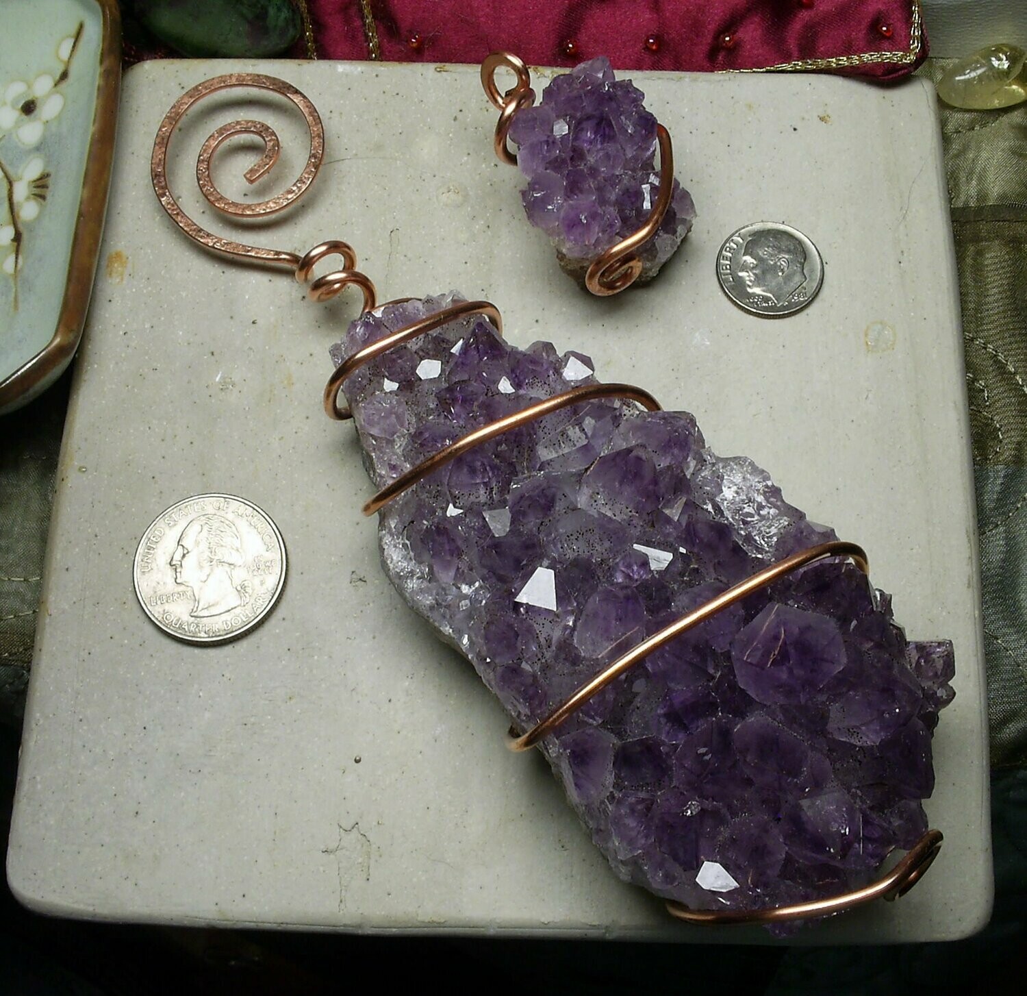 Brazilian Amethyst window hanger