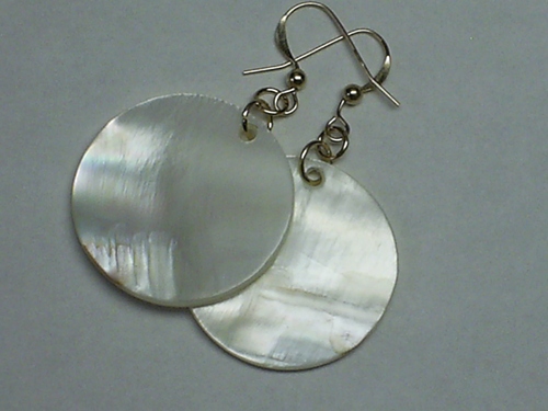 Blond Shells ~ Gold Filled Earrings