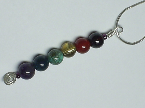 Chakra Pendant ~ Sterling Silver