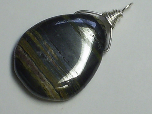 Hematite Pendant ~ Sterling Silver