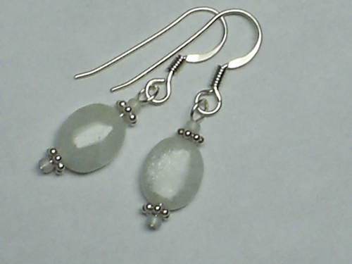 Moonstone ~ Sterling Silver Earrings