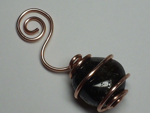Garnet Hanger ~ Copper