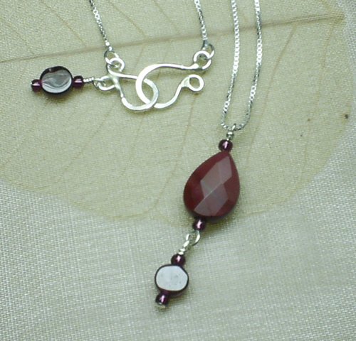 Mookaite and Garnet Beauty
