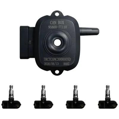 Tyre Pressure and Temperature  Monitoring System with Optional Programmer