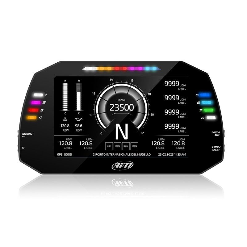 MXG 1.3 7" Logging Dash