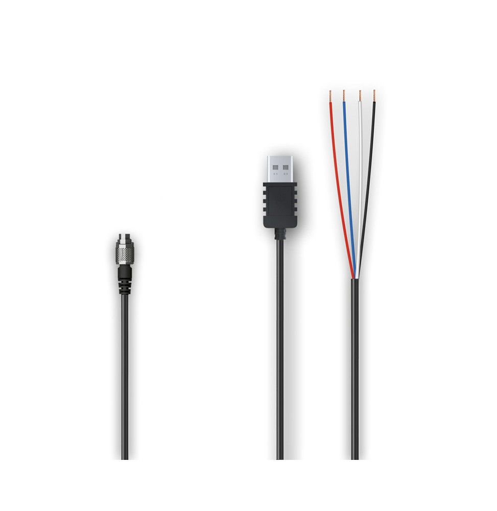 Open USB Configuration Harness 50cm + 12v power