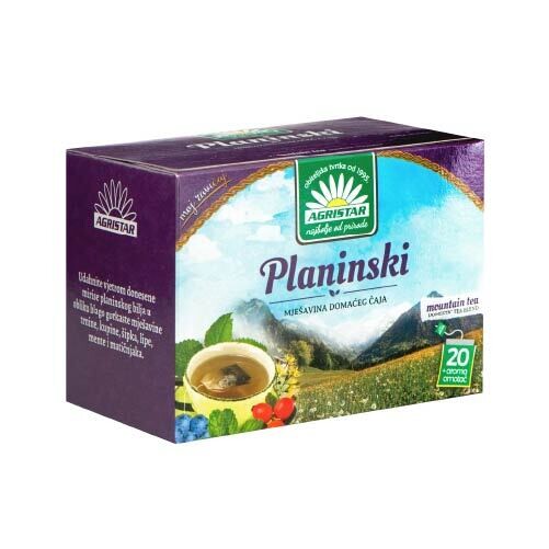 Planinski čaj 40 filter vrećica 80 gr