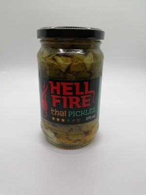 Hell fire thai pickles 370ml