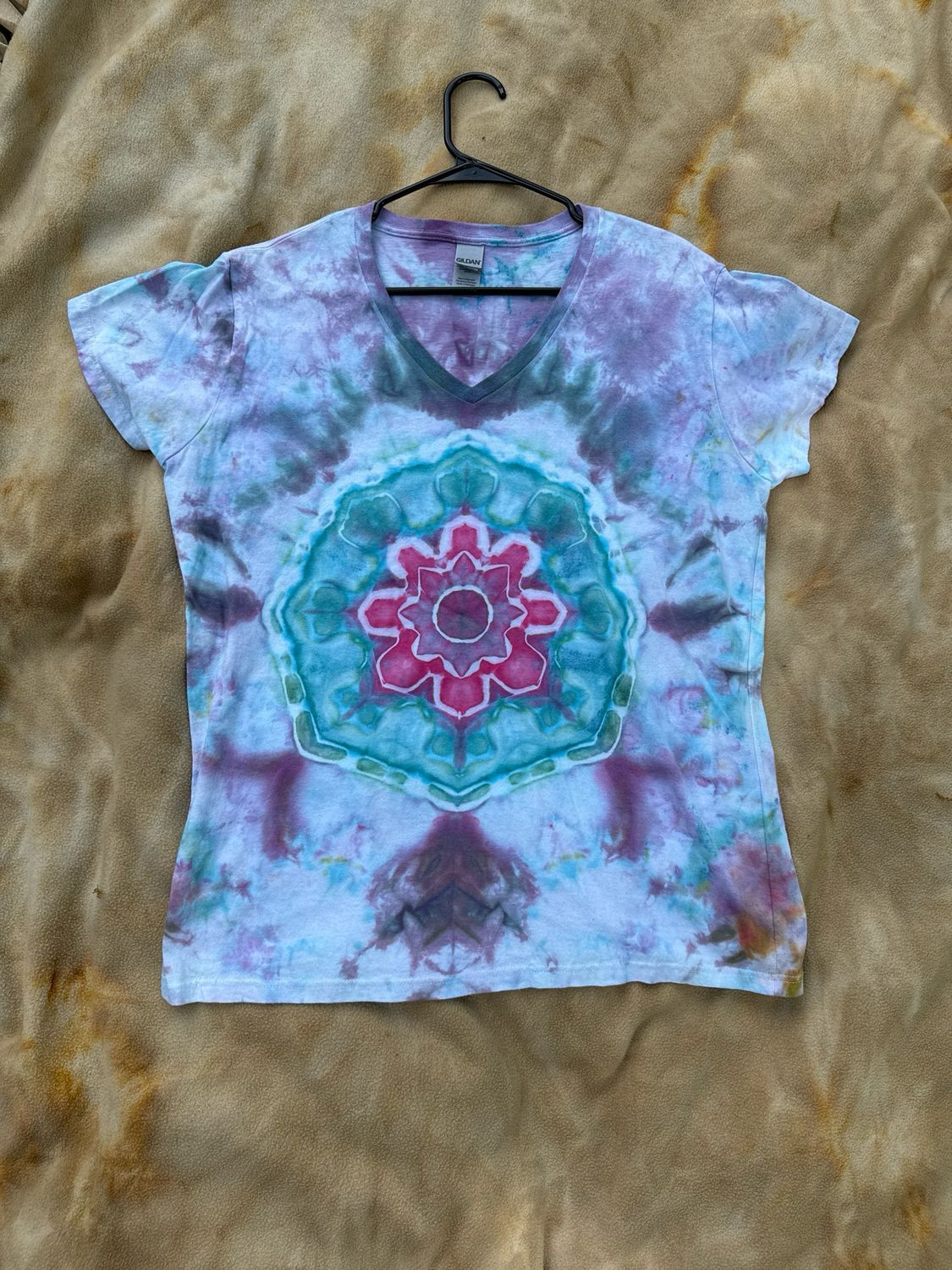 Mandala V-neck