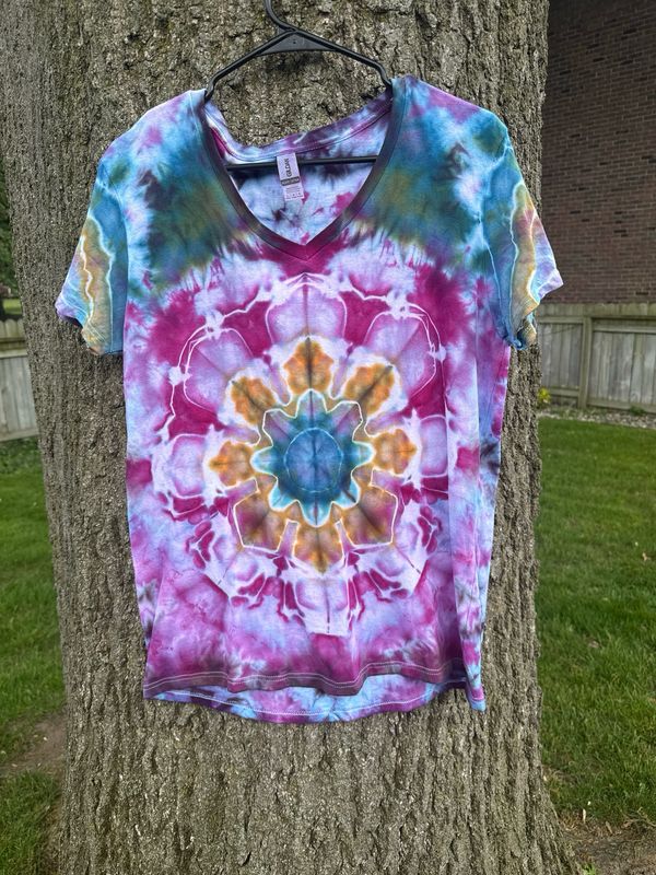 Mandala V-neck