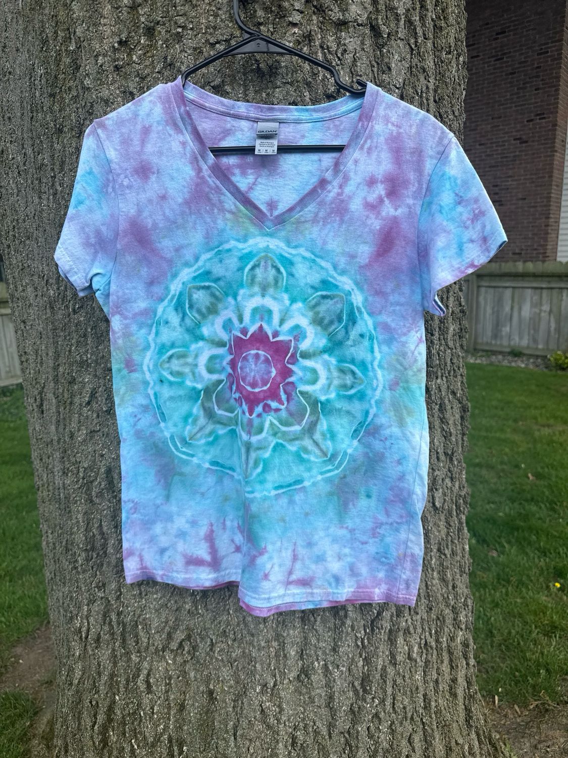 Mandala V-neck
