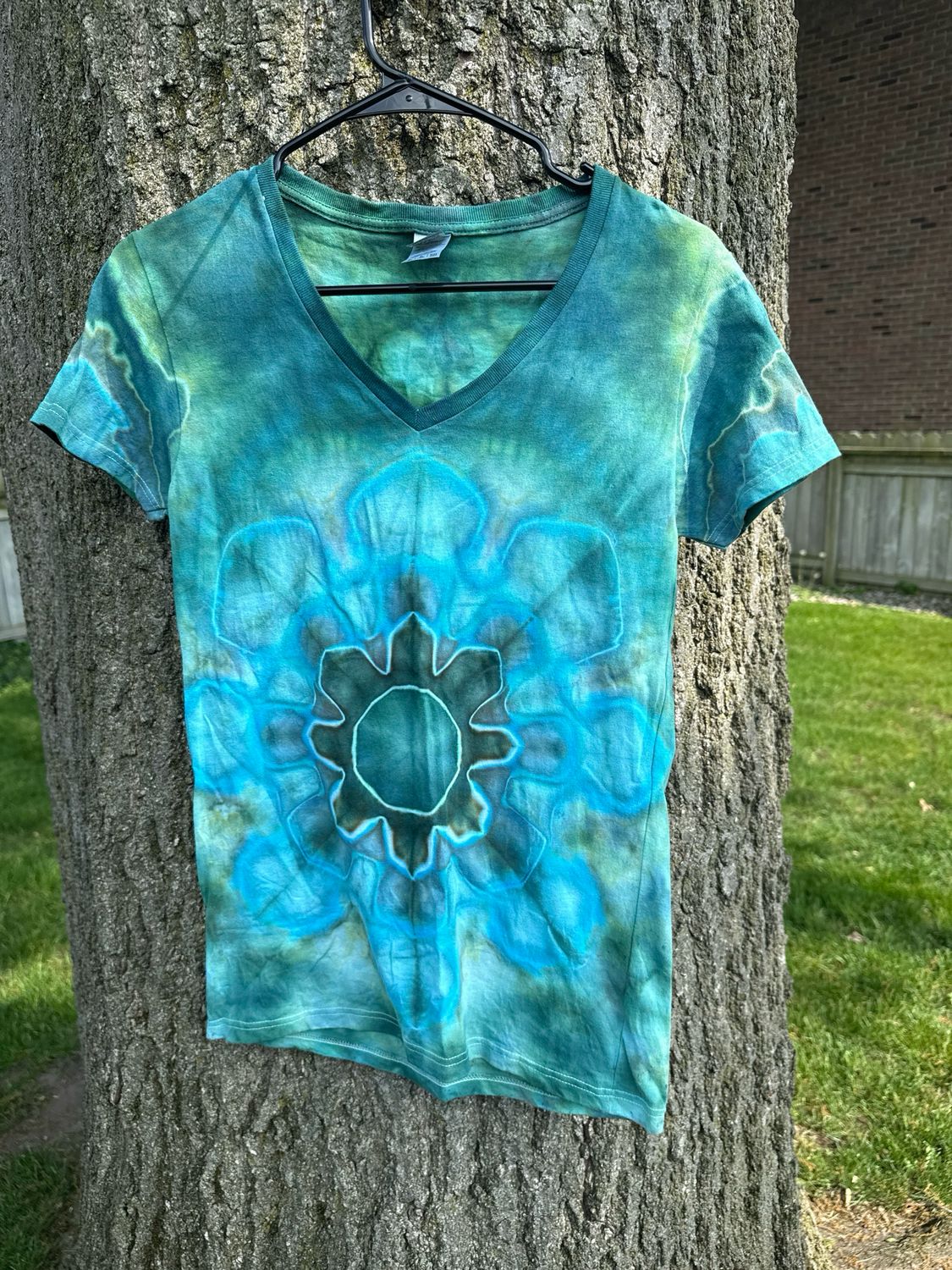 Mandala V-neck