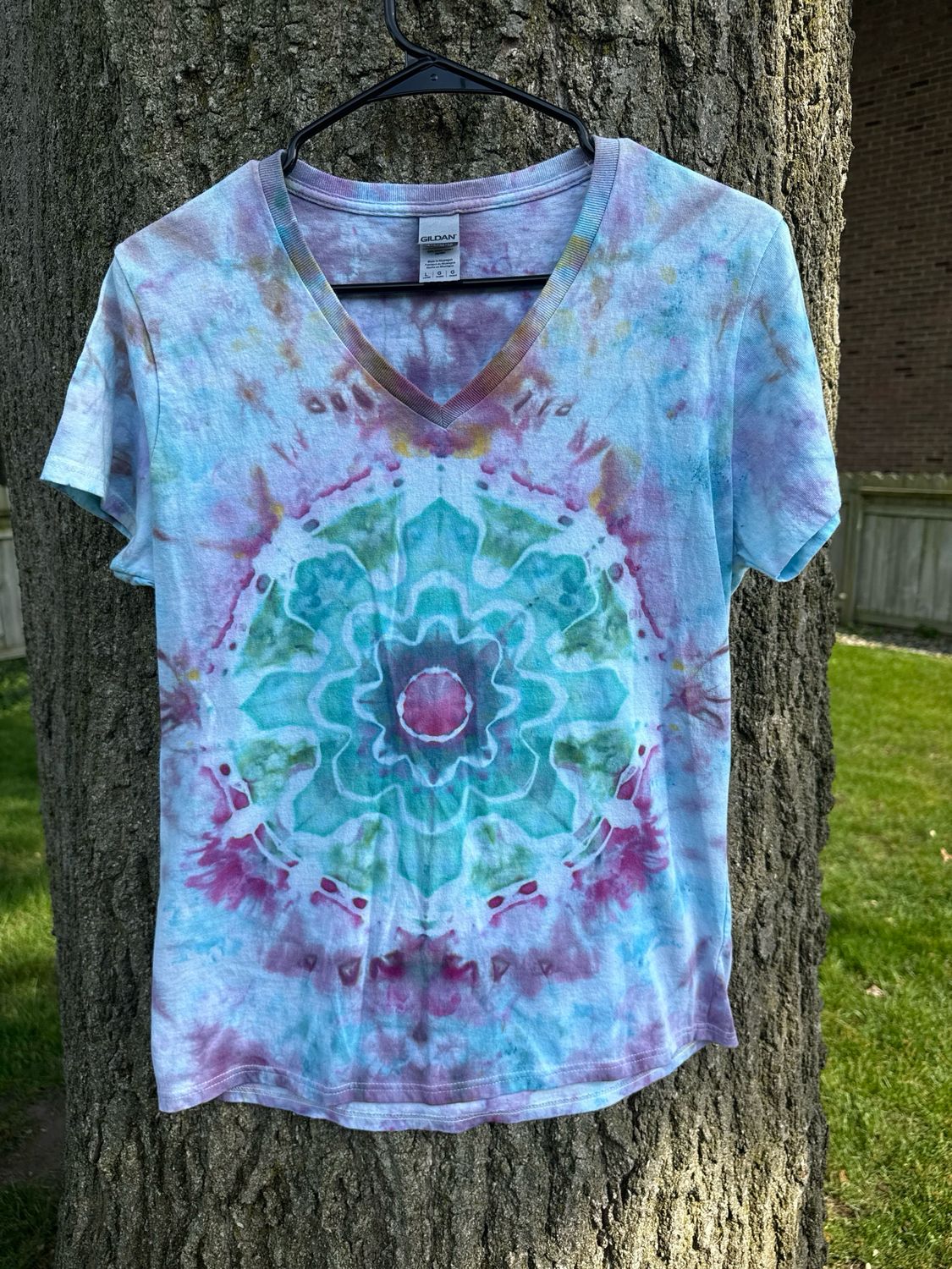 Mandala V-neck