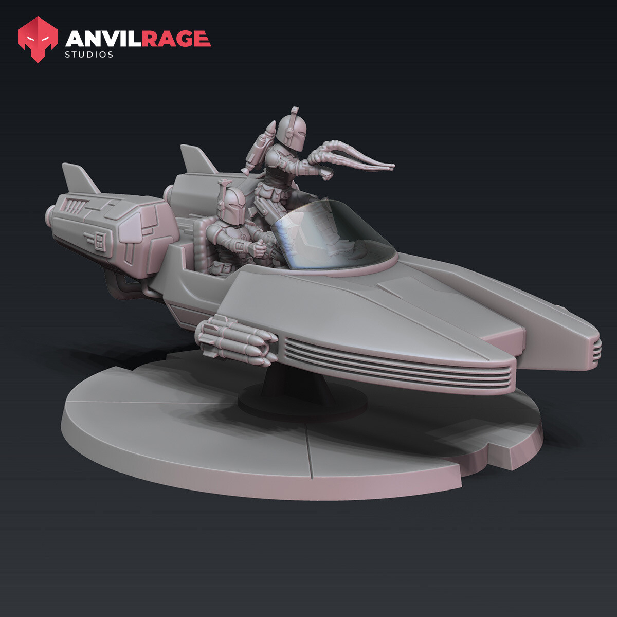 Mercanary Girls Speeder