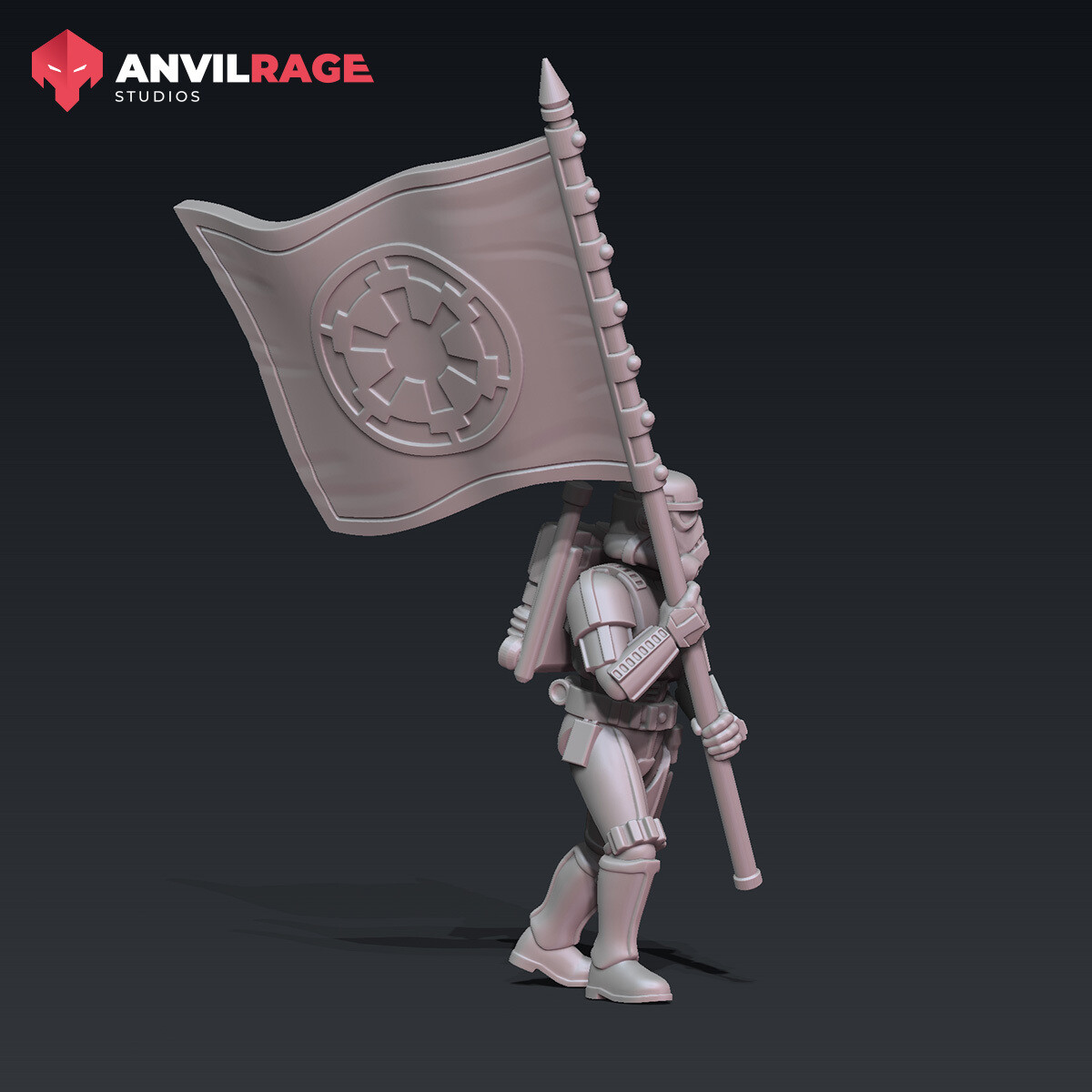 Stormsoldier Standard Bearer