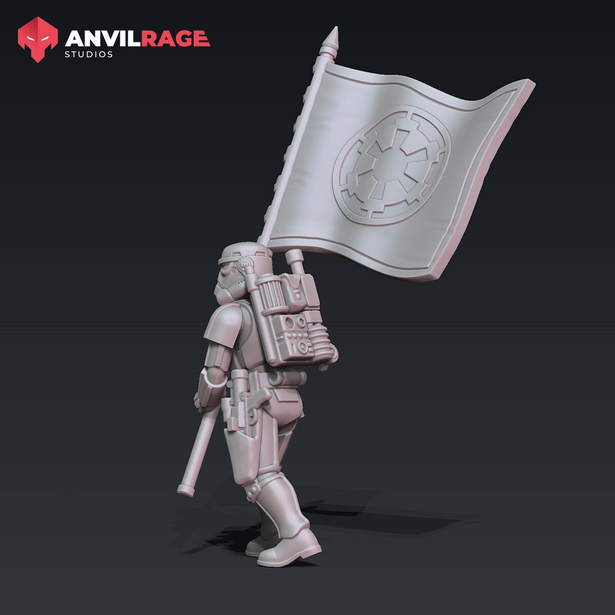Stormsoldier Standard Bearer