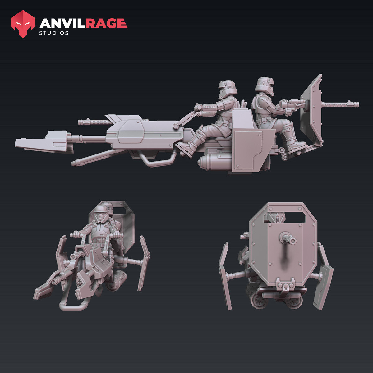 Gunline Heavy Recon Bike