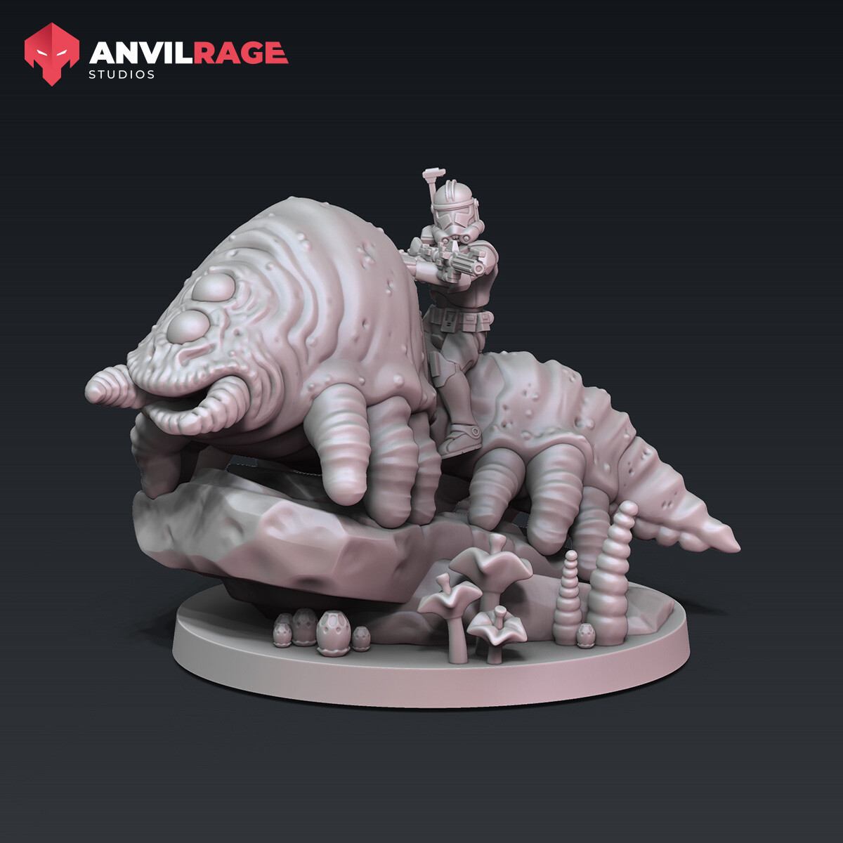 Replicator Jungle Worm Rider