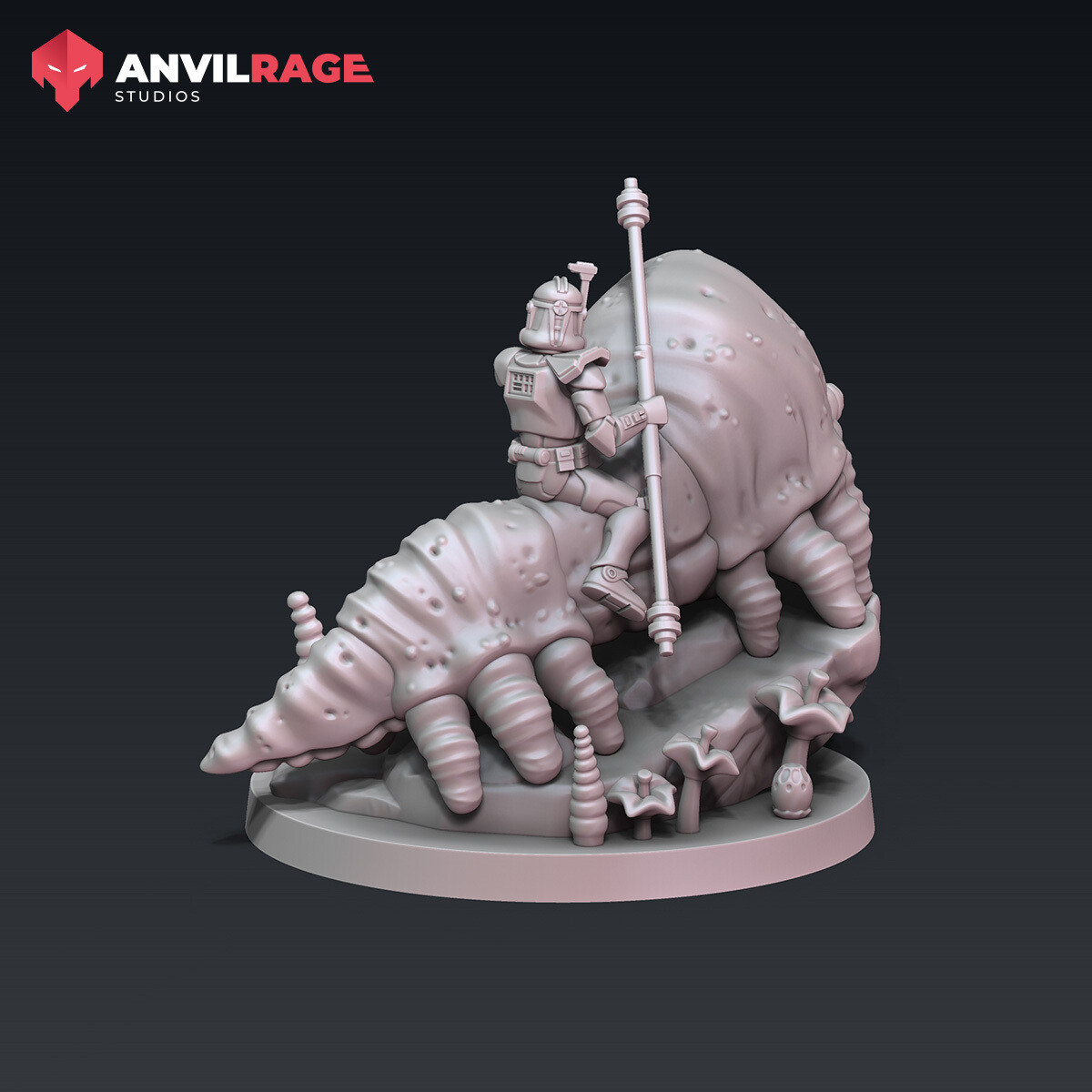 Replicator Jungle Worm Rider
