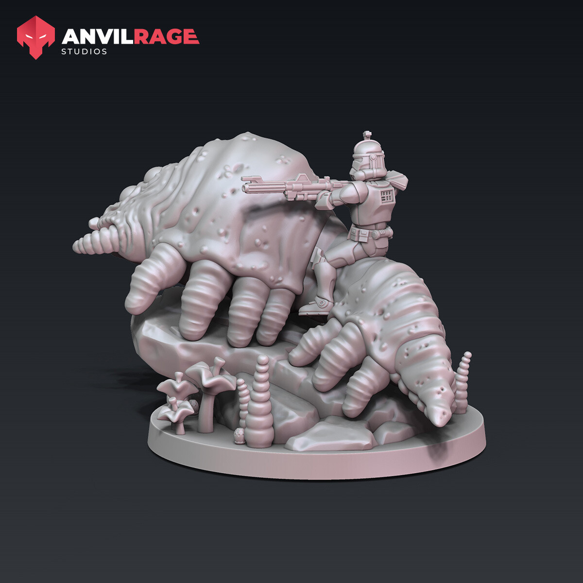 Replicator Jungle Worm Rider