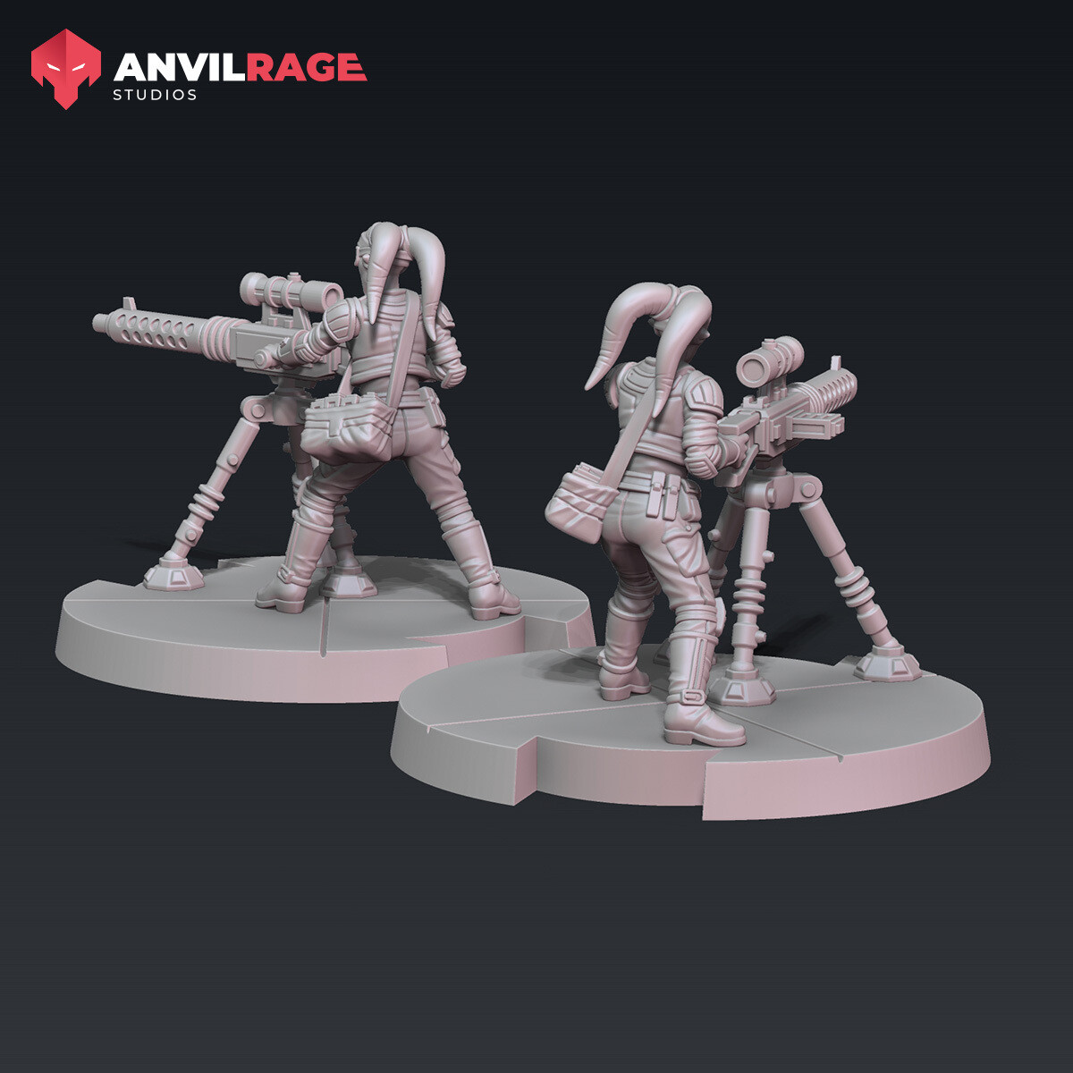 Female Freedom Fighter Medium Blaster